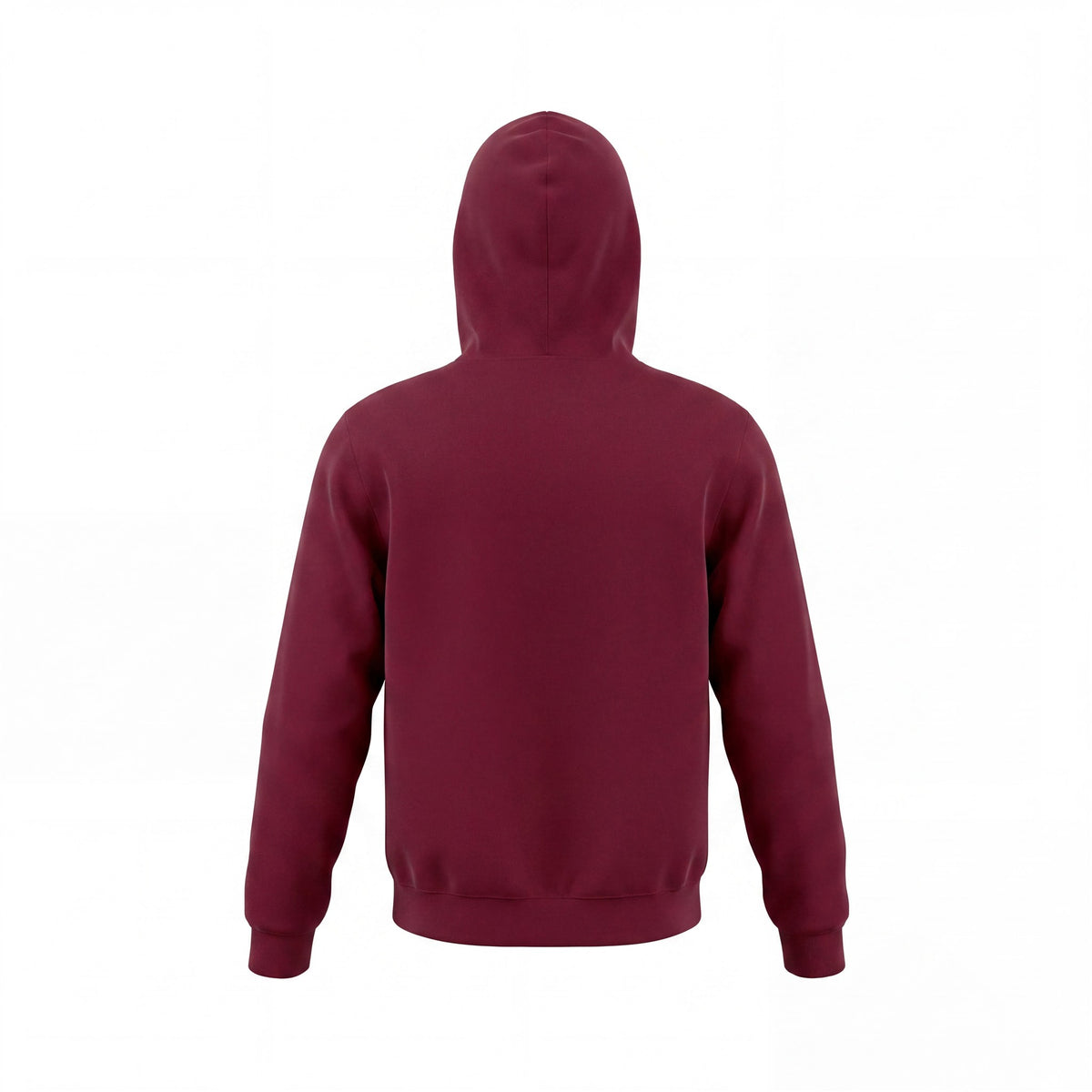 Hopper burgundy kids hoodie, back