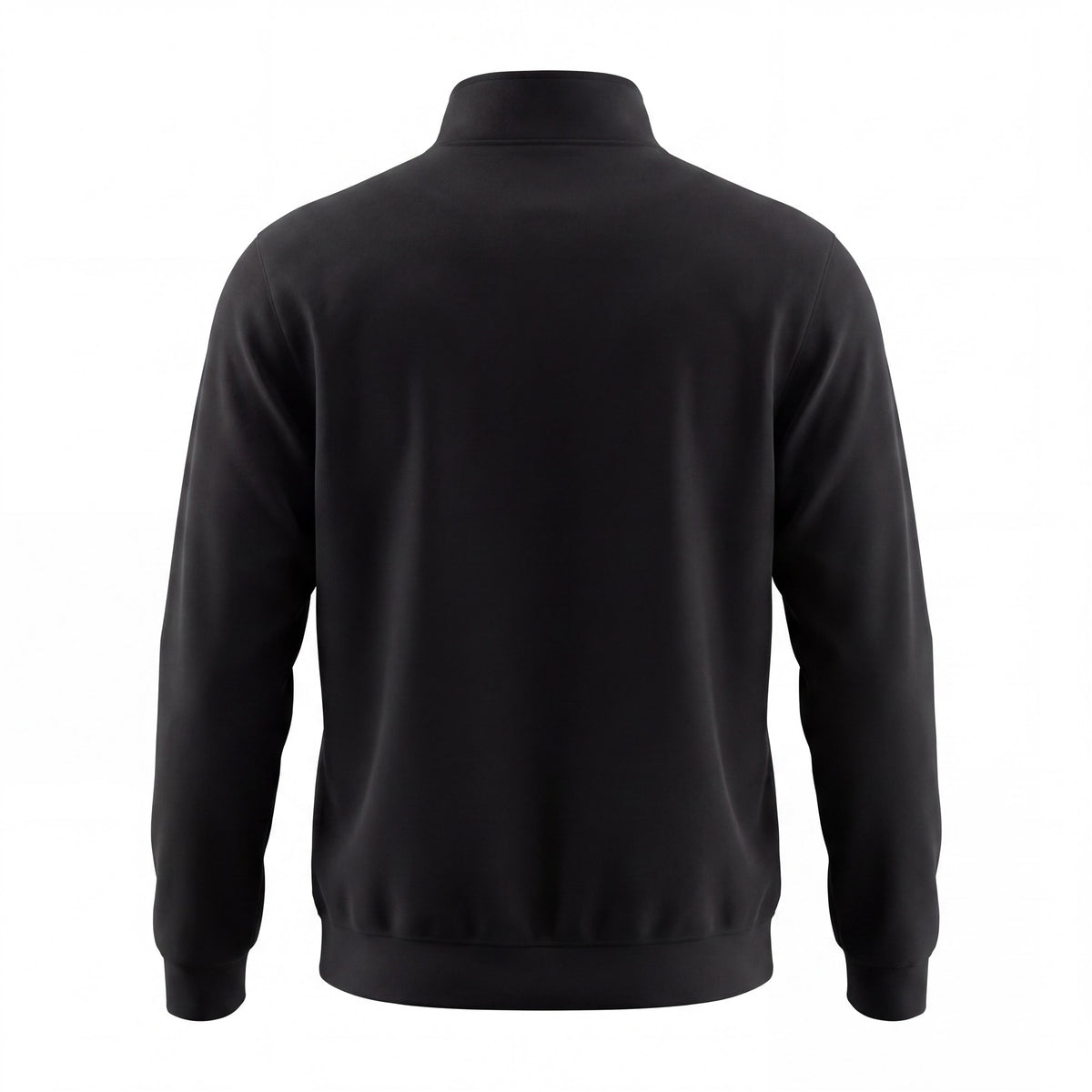 Hopper black zip jacket, back