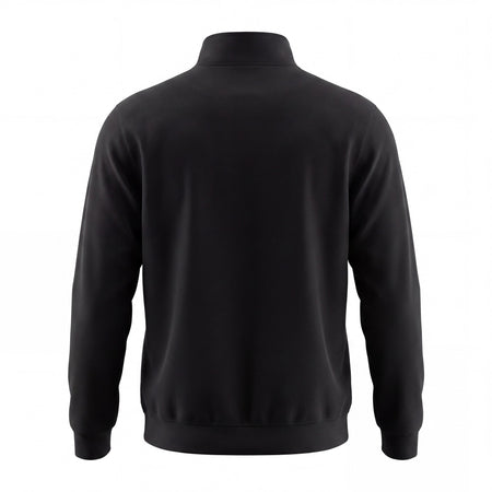 Hopper black zip jacket, back