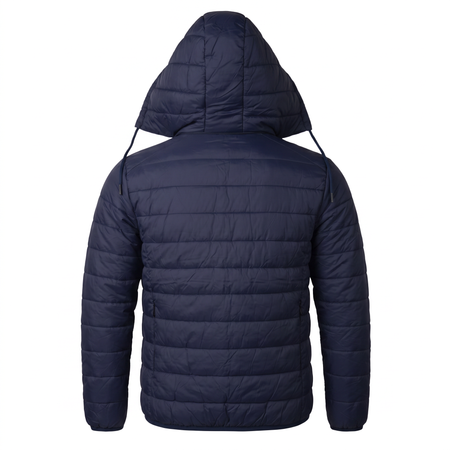 Hooded Puffer Jacket, wholesale jacket for corporate branding