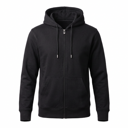 Zip-Up Hoodie, blank wholesale hoodie for printing and embroidery