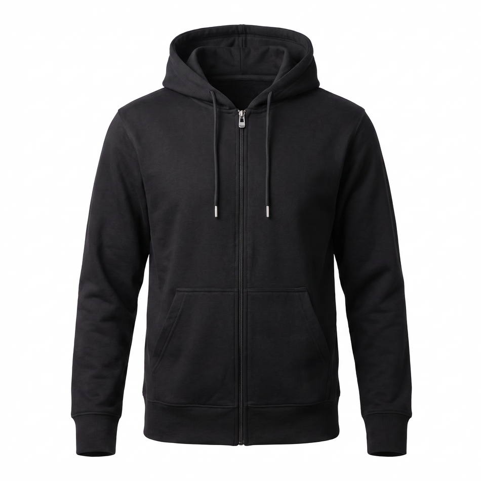 Zip-Up Hoodie, blank wholesale hoodie for printing and embroidery