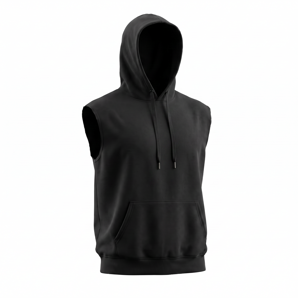Sleeveless Hoodie, blank wholesale hoodie for printing and embroidery