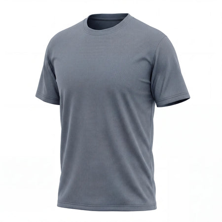 Birdseye Dot-Knit T-Shirt, blank wholesale t-shirt for printing and embroidery