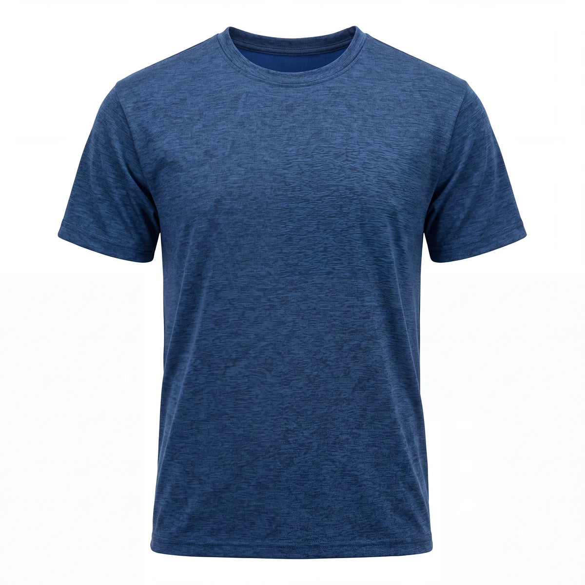 Melange Polyester T-Shirt, blank wholesale t-shirt for printing and embroidery
